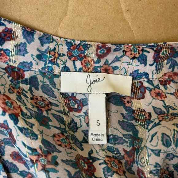 Joie Frazier Blouse in Dusty Mink - Picture 7 of 8